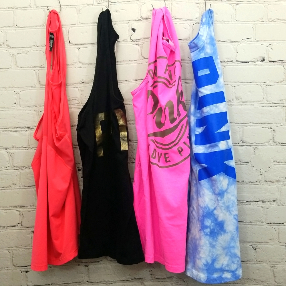 Victoria's Secret tank top bundle of 4 size small $118 value new